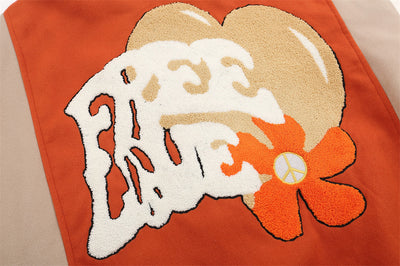 Jersey de Béisbol Holgado con Diseño de Corazón Estilo Street - Image 8