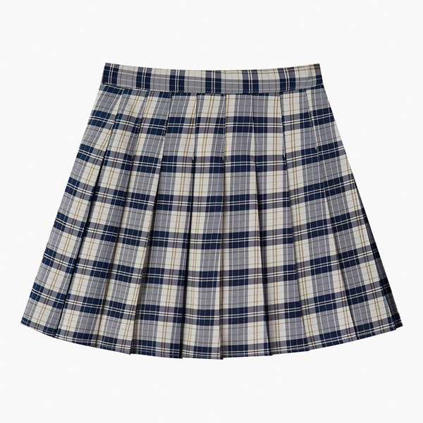 Falda Plisada a Cuadros para Mujer - Corte Evasé Elegante
