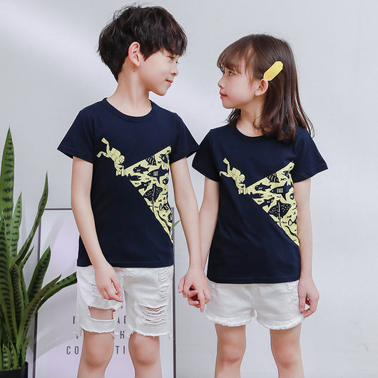 Camiseta Básica de Cuello Redondo Manga Corta - Image 2