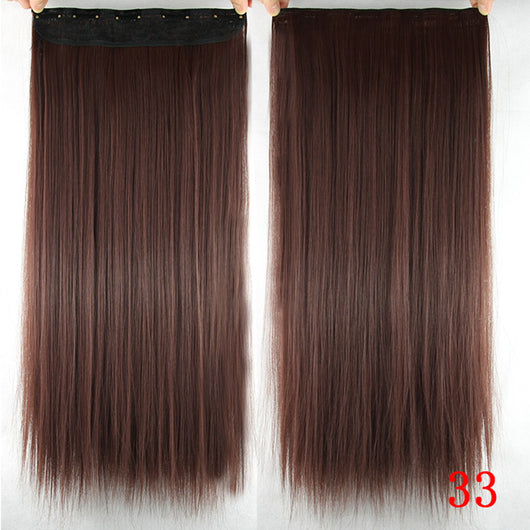 Peluca de un clip con cinco extensiones de cabello sintético - Image 7