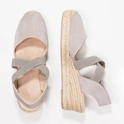 Sandalias Tipo Baotou con Cuña Mediana para Estudiantes - Image 3