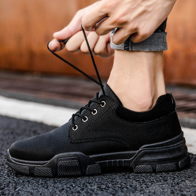 Botas Militares Casual para Hombre - Estilo Británico Otoño - Image 12