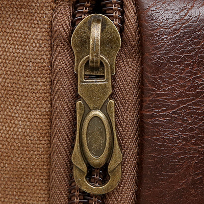 Mochila de Lona para Hombre - Backpack de Viaje y Trabajo con Compartimento Laptop - Image 20