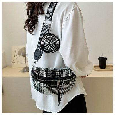 Bolso Bandolera Cuadrado Compacto de Gran Capacidad - Image 23