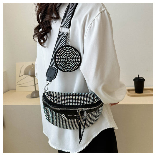 Bolso Bandolera Cuadrado Compacto de Gran Capacidad - Image 23