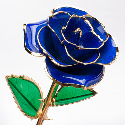 Rosa Dorada 24K con Caja de Regalo - Presente Perfecto para San Valentín - Image 2