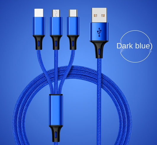 Cable de Datos Trenzado Triple 3 en 1 con Tres Conectores - Image 16
