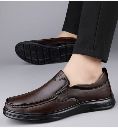 Zapatos de Cuero Transpirables para Hombre con Sistema de Un Pedal - Image 17