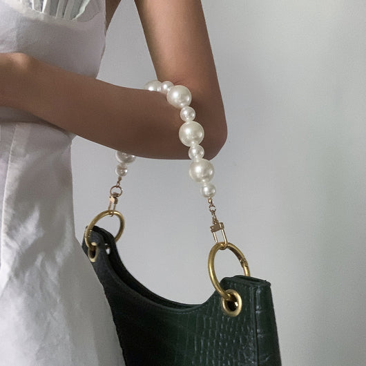 Cadena para Bolso con Perlas Imitación y Cuentas Mixtas Ajustables - Image 5