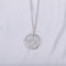 Sterling Plateado 12 Zodiac Plateado Necklace Scorpio