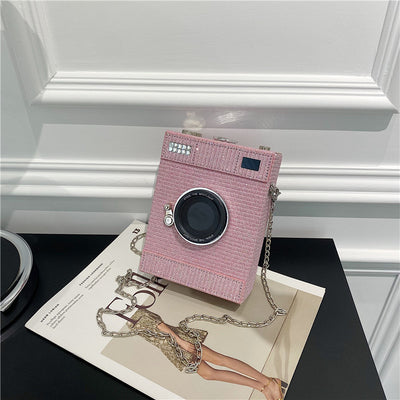 Bolso Bandolera Retro con Cadena para Mujer - Image 17