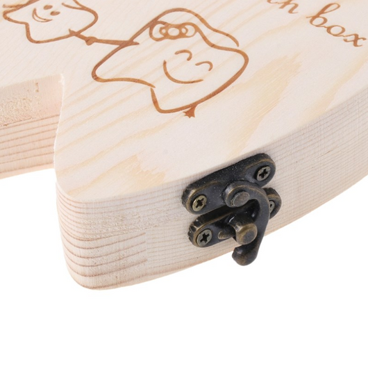 Caja Organizadora de Dientes de Leche en Madera - Image 3