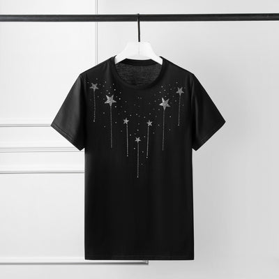 Playera Premium Crystal Diamond Five Star para Hombre
