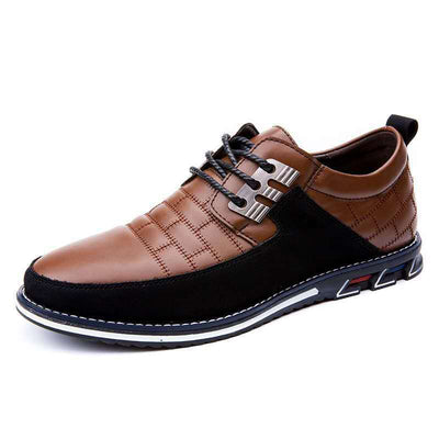 Zapatos de Cuero Casual Estilo Británico para Hombre - Talla Grande - Image 21