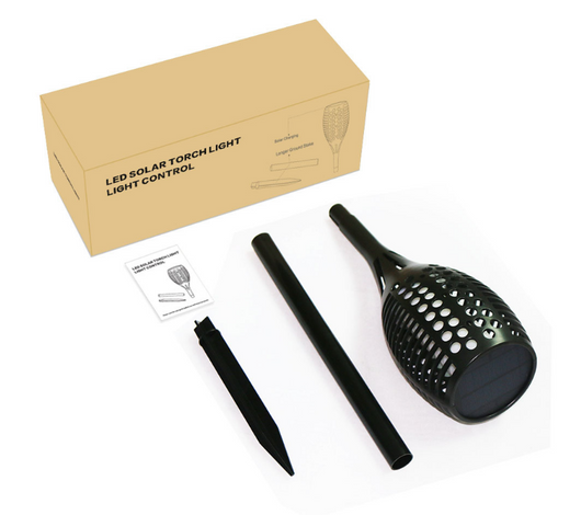 Antorcha Solar LED para Jardín - Lámpara Decorativa Impermeable 96LED - Image 9