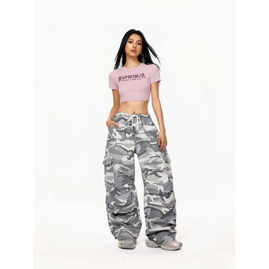 Pantalones Deportivos Anchos y Versátiles para Mujer - Image 5