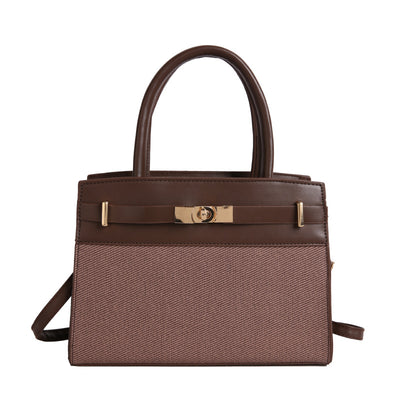 Bolsa Crossbody Retro con Bloques de Color - Image 5