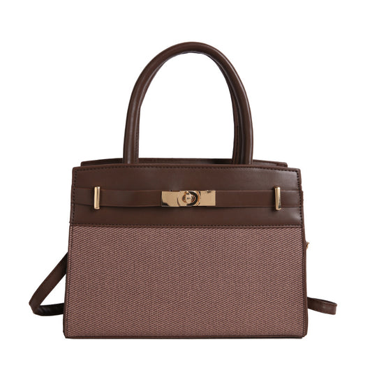 Bolsa Crossbody Retro con Bloques de Color - Image 5