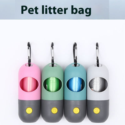 Dispensador de Bolsas para Desechos de Mascotas con Luz LED - Image 3