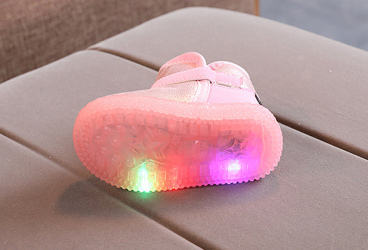 Botas de Nieve para Bebé con Luces LED y Forro de Algodón Suave - Image 8