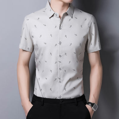 Camisa Ejecutiva de Algodón para Hombre - Manga Corta - Image 10