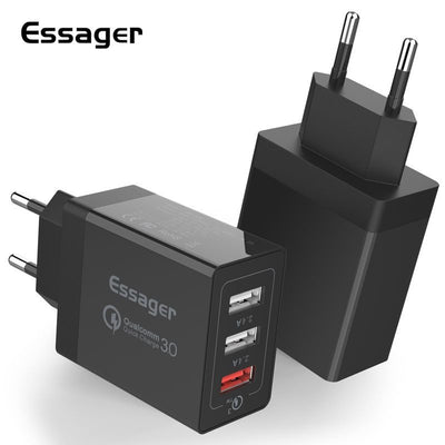 Cargador Rápido USB de 30W con 3 Puertos - Carga Simultánea - Image 7