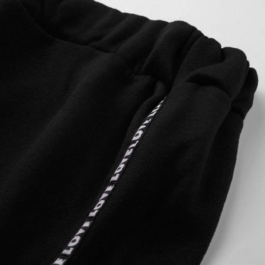 Conjunto Deportivo Casual de Manga Larga con Detalle de Letras - Image 3