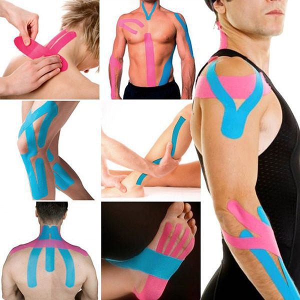 Cinta Kinesiológica Premium - Alivio Inmediato de Dolor Muscular y Articular