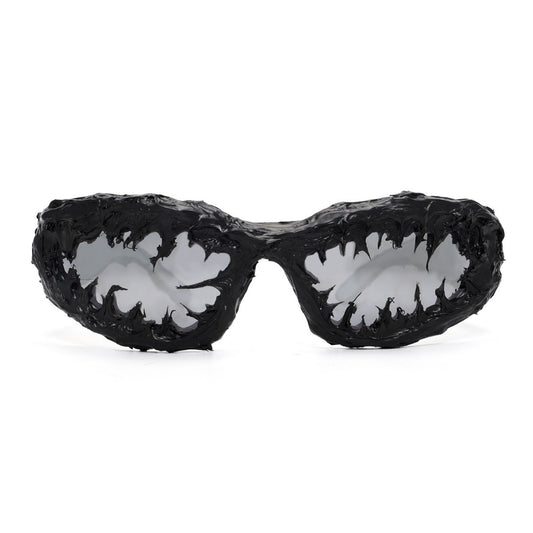Gafas de Sol Cat Eye Punk con Estilo Unisex - Protección UV y Personalidad - Image 2