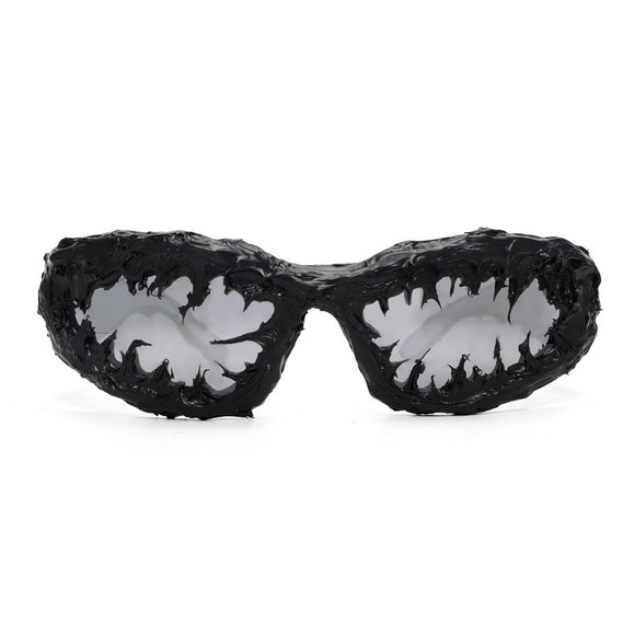 Óculos de Sol Punk Olho de Gato Unissex com Estilo - Proteção UV e Personalidade