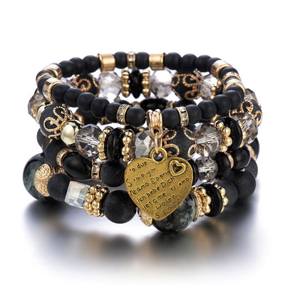 Pulsera de Cristal Cuarzo Melocotón con Corazón - Joya Elegante para Mujer - Image 16