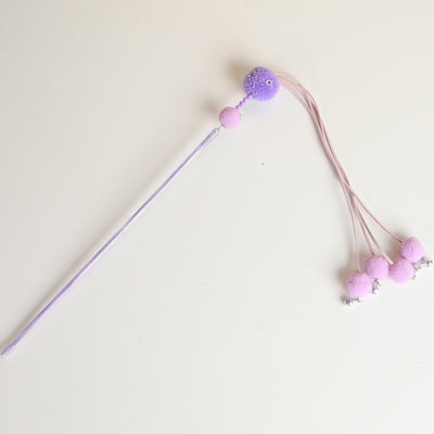 Juguete Interactivo para Gatos con Plumas - Varita de Juego Tassel Cat - Image 3