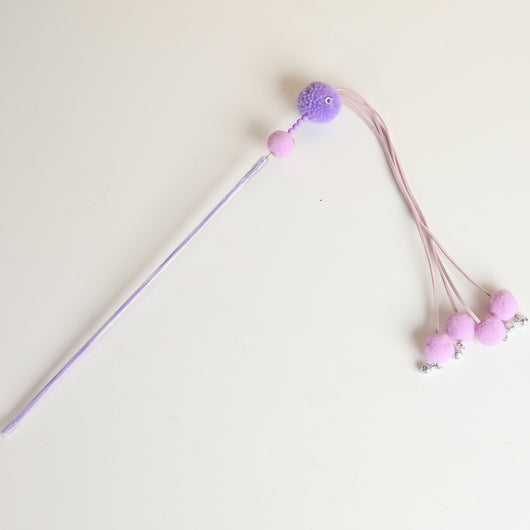 Juguete Interactivo para Gatos con Plumas - Varita de Juego Tassel Cat - Image 3