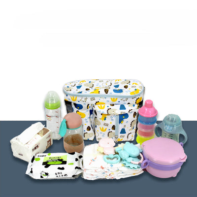 Organizador de Cochecito Bebé - Bolsa Multiusos con Gran Capacidad y Portabiberones - Image 9