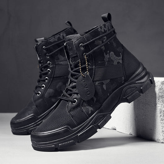Botas Tácticas Camuflaje Impermeables para Hombre - Image 13