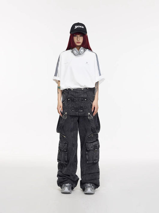 Pantalones Vaqueros Estilo Vintage Americano con Costuras de Diseño - Image 12