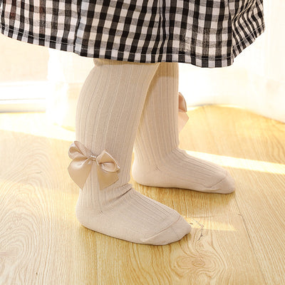 Calcetines infantiles con moño elegante - Image 16