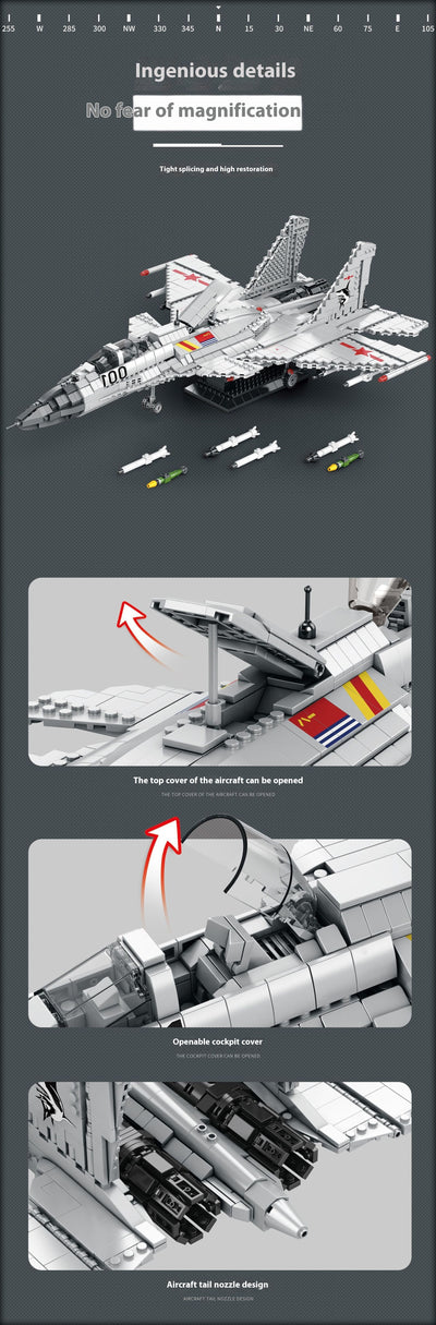 Bloques de Construcción Militar - Puzzle de Armado Táctico - Image 26