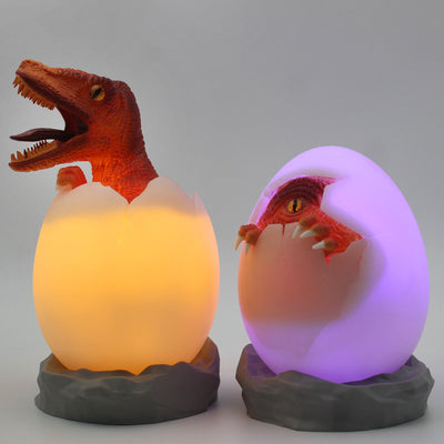 Lámpara Nocturna Huevo de Dinosaurio con Control Táctil - Image 3