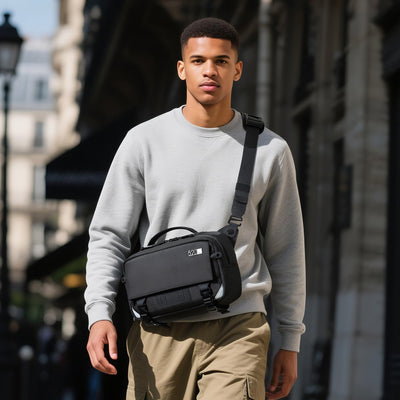 Bolsa Crossbody Impermeable de Gran Capacidad para Hombre - Image 2