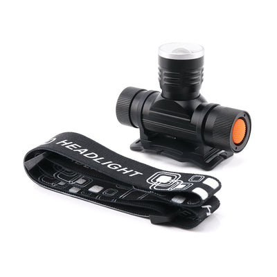 Linterna Frontal LED T6 Recargable USB - Luz Potente para Pesca y Actividades Nocturnas