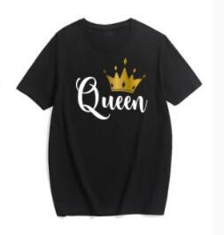 Playera Familiar Corona Reina Rey Príncipe Manga Corta - Image 2