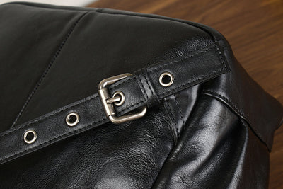 Mochila de Cuero para Negocios - Gran Capacidad, Cómoda y Versátil - Image 8