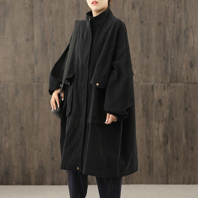Chaqueta Impermeable Suelta Talla Grande para Mujer - Abrigo Deportivo de Manga Larga - Image 3