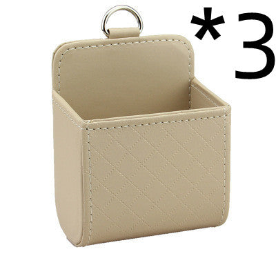Organizador de Auto con Bolsa Colgante y Compartimentos para Salidas de Aire - Image 8