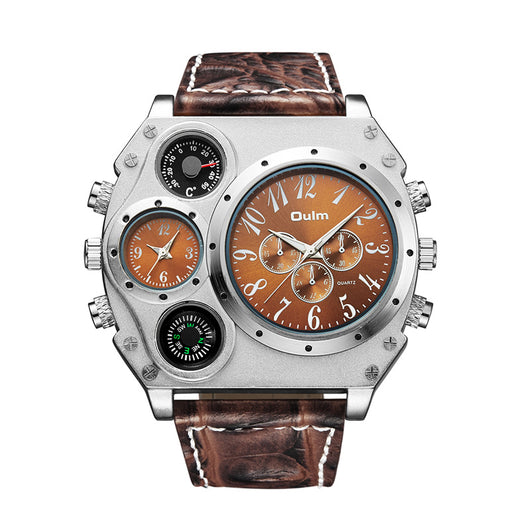 Reloj de Cuarzo Dual Time Zone para Hombre - Image 4