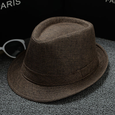 Sombrero Jazz de Color Liso - Estilo Clásico Versátil - Image 3