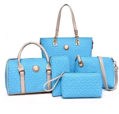 Bolsa Madre Convertible con Patrón de Flechas - Set 5 Piezas Estilo Europeo - Image 11