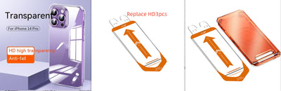 Funda Protectora Transparente Antigolpes con Protector de Pantalla - Image 3