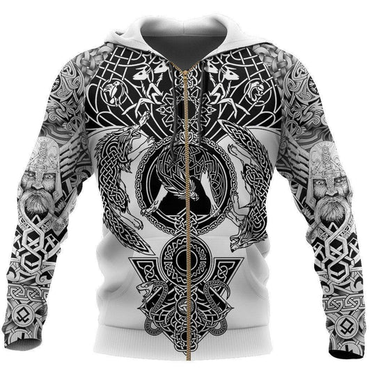 Sudadera 3D Viking Odín Streetwear Hipster Unisex - Image 9